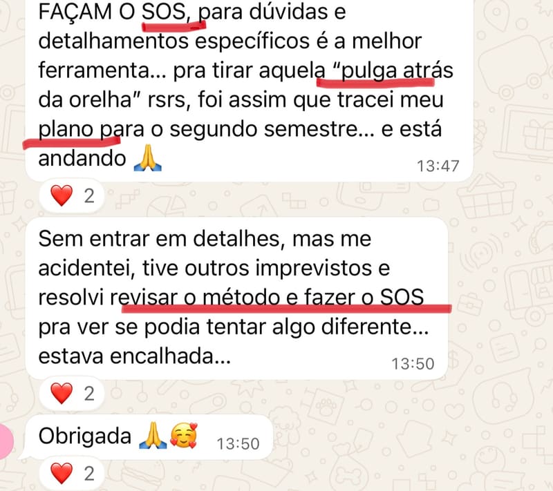 Depoimento: façam o SOS